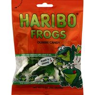 HARIBO Gummi Candy Frogs - Delightful Treats