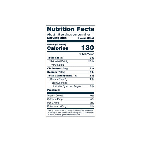 LesserEvil Popcorn Bio - Vrai Cheddar Bio