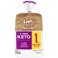 Pan Keto de 5 Semillas de Lewis Bake Shop