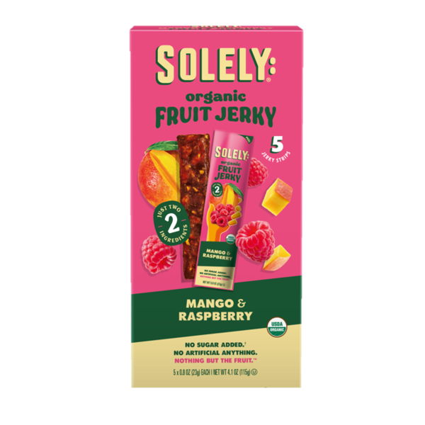 Multipack de Fruta deshidratada Orgánica Solely - Mango y Frambuesa