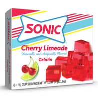 SONIC Gelatin Cherry Limeade - 6 Servings