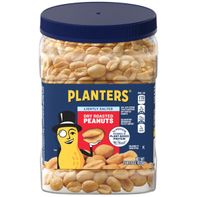 Cacahuètes grillées à sec légèrement salées Planters, 34,5 OZ