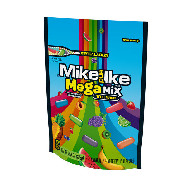 Mike And Ike® Candy Mega Mix - 10 Flavor Assortment