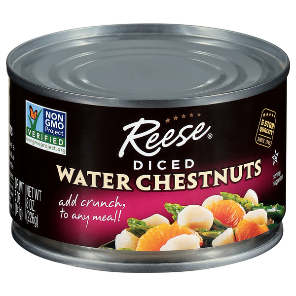 Castañas de Agua Diced de Reese