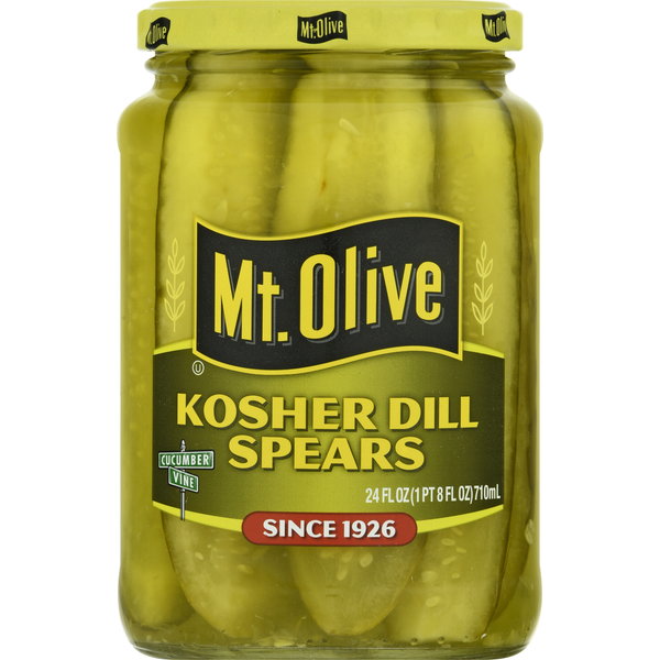 Especias de Pepinillos Kosher Dill de Mt. Olive