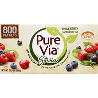 Pure Via Stevia Sweetener