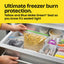 Glad Zipper Freezer Storage Plastic Bags, Quart