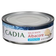 CADIA Albacore Solid White Tuna, Unsalted