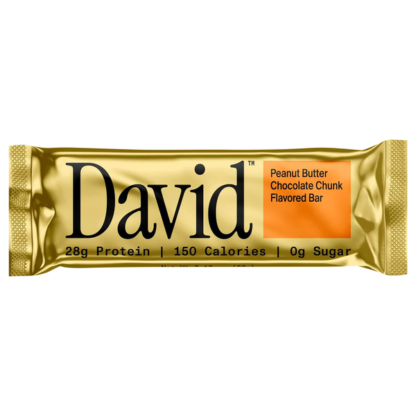 Barre DAVID, Beurre de Cacahuète et Morceaux de Chocolat