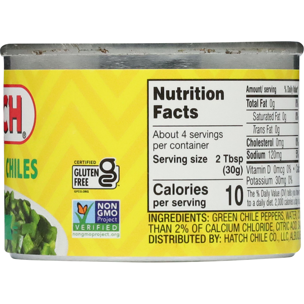 HATCH Chile Verde Diced Suave