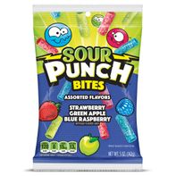 Sour Punch Bites Sabores Frutales Variados