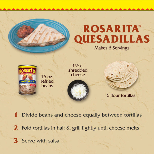 Haricots Refrits Végétariens Rosarita