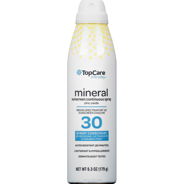 TopCare Protector Solar Mineral en Spray Continuo SPF 30