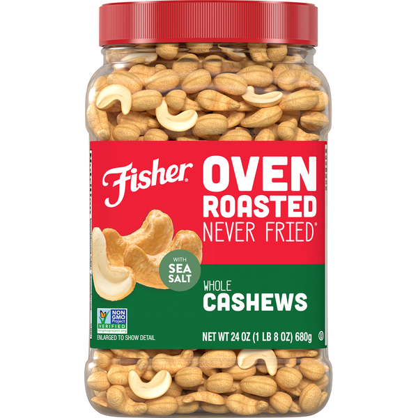 Anacardos Enteros Fisher - Snack de Nueces Premium