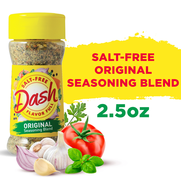 Mélange d'assaisonnement original sans sel Dash, casher, 2,5 OZ
