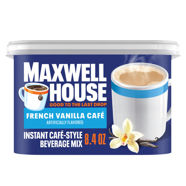 Mezcla de Bebida Instantánea Maxwell House Café Vainilla Francesa