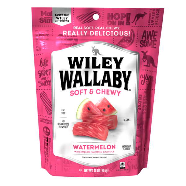 Réglisse à la pastèque Wiley Wallaby