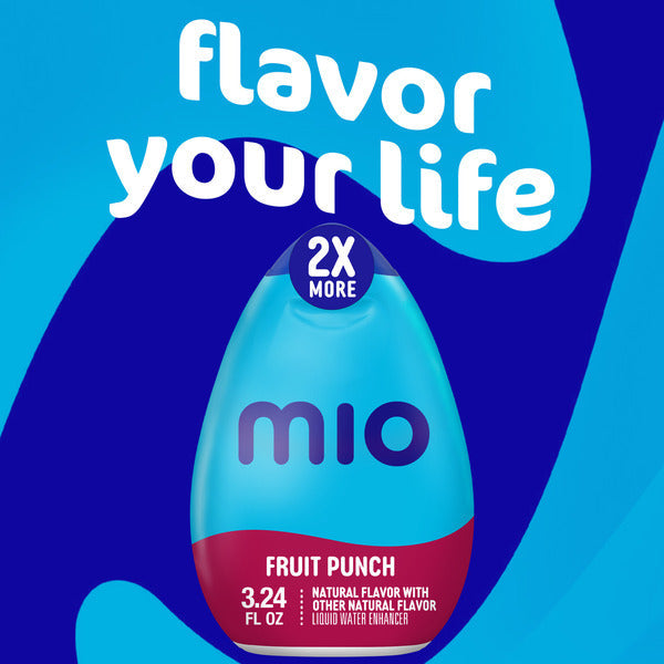 MiO Fruit Punch Liquid Water Enhancer - Naturally Flavored