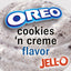 Jell-O Oreo Cookies 'n Creme Instant Pudding Mix