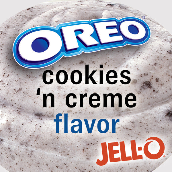 Jell-O Oreo Cookies 'n Creme Instant Pudding Mix