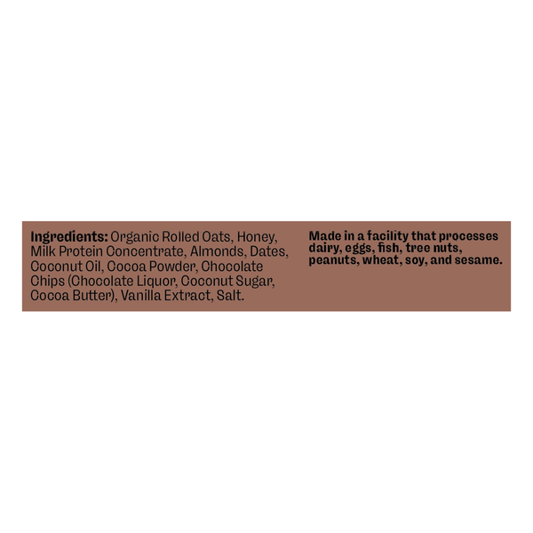Barra de Proteína MUSH de Doble Chocolate con Chips