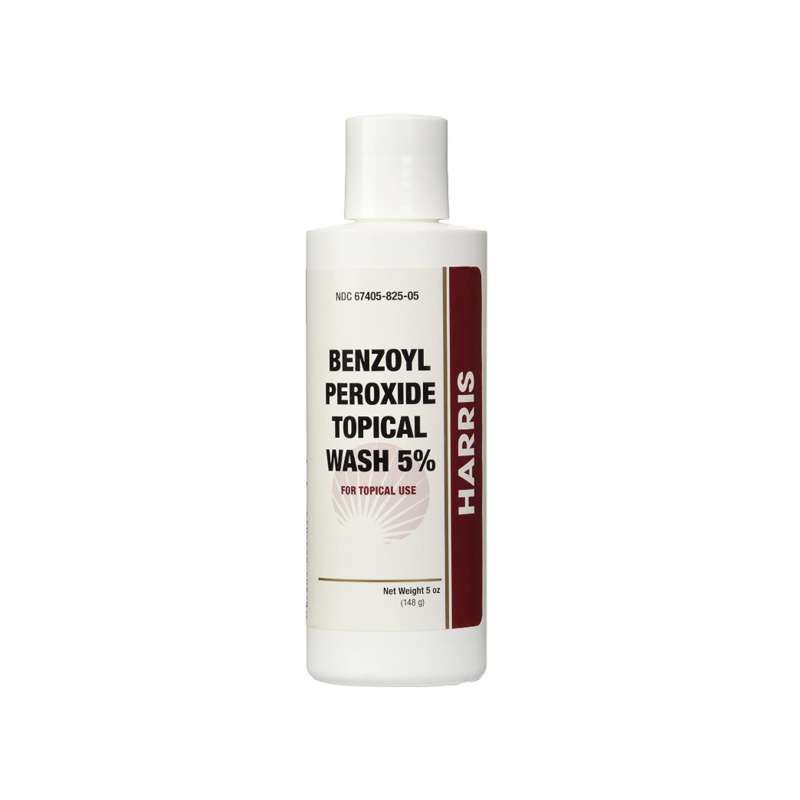 HARRIS Nettoyant Acné au Peroxyde de Benzoyle - Concentration de 5 %, 148g
