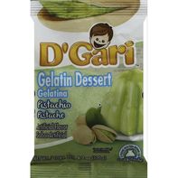 Dessert gélifié D'Gari, Pistache