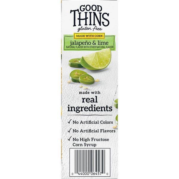 GOOD THINS Galletas Sin Gluten de Jalapeño y Lima - 4 oz