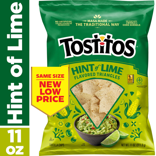 Tostitos Hint of Lime Tortilla Chips