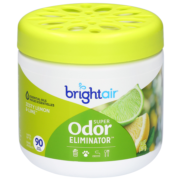 Eliminador de Olores Bright Air Super Zesty Limón y Lima