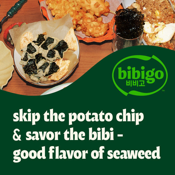 Bibigo Chips de Alga Marinha Picantes y Dulces