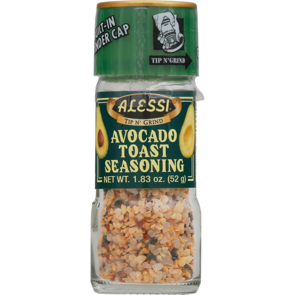Assaisonnement Alessi pour Toast à l'Avocat
