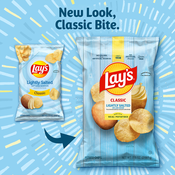 Lay's Lightly Salted Classic Potato Chips