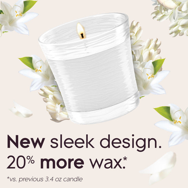 Bougie à mèche unique Glade - Parfum de linge propre