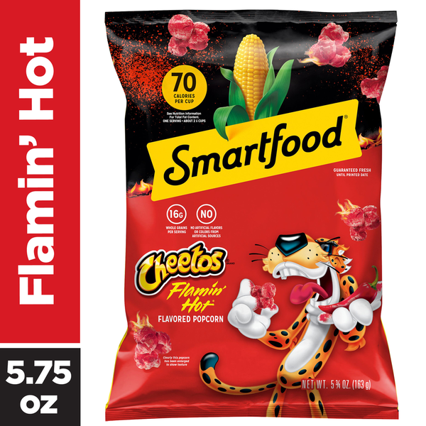 Smartfood Popcorn Cheetos Flamin' Hot