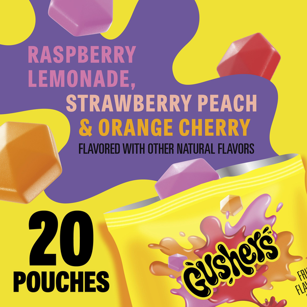 Paquete Familiar de Snacks de Frutas Gushers
