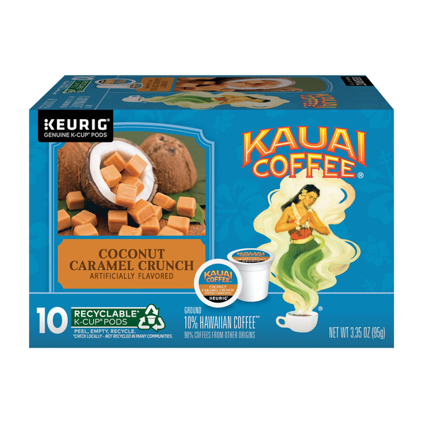 Capsules K-Cup Kauai Coffee - Croquant Caramel Coco