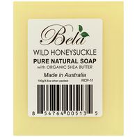 Jabón de Barra Natural Puro BELA con Manteca de Karité Orgánica