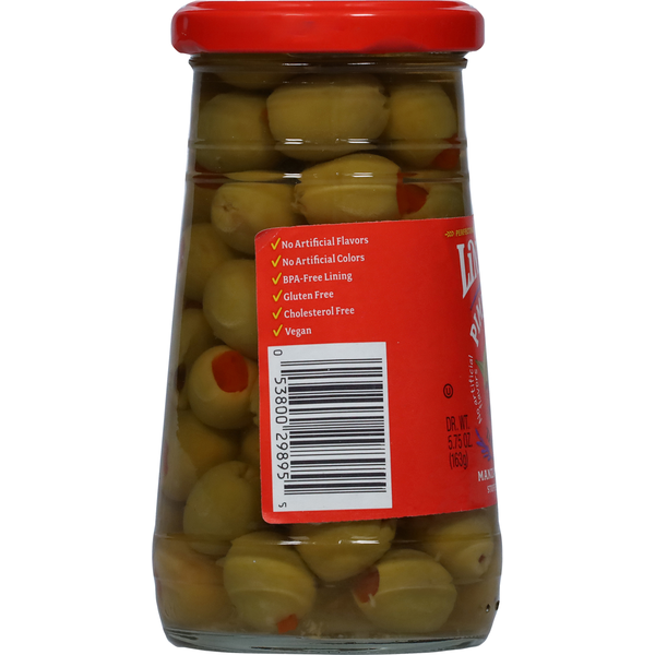 Aceitunas Rellenas de Pimiento Manzanilla Española Lindsay