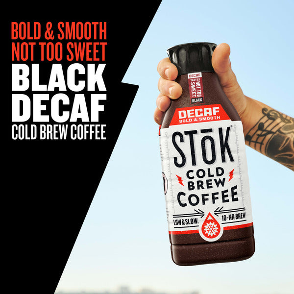 SToK Decaf Bold & Smooth Cold Brew Coffee, 48 fl oz