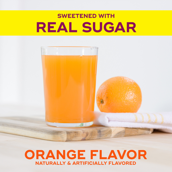 Metamucil 4-in-1 Psyllium Fiber Supplement - Real Sugar Orange