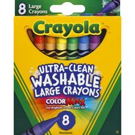 Crayones grandes lavables Crayola Ultra Clean