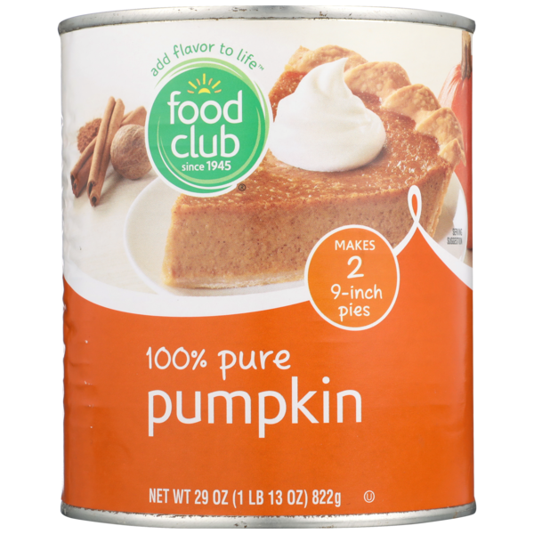 Food Club 100% Purée de Citrouille