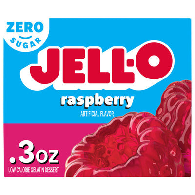 Gelatina Jell-O Sin Azúcar Sabor Frambuesa