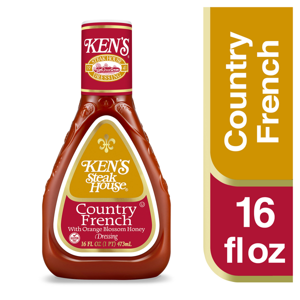Aderezo Country French de Ken's Steak House con Miel de Flor de Naranjo