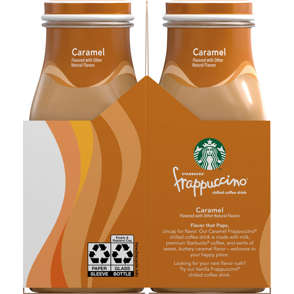 Frappuccino Caramel Starbucks - Café Prêt-à-Boire
