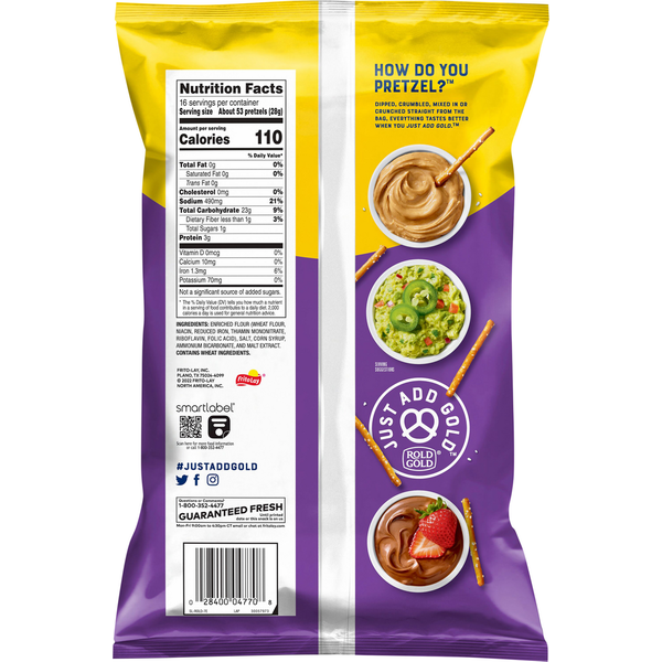 ROLD GOLD Palitos de Pretzel Originales - Delicia Clásica de Snack