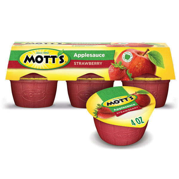 Mott's Puré de Manzana con Fresa