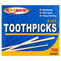 Goodco! Palillos de Dientes Planos