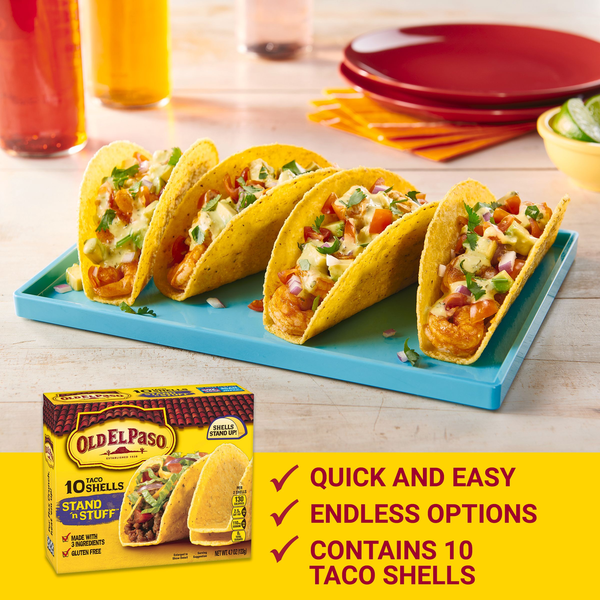 Coquilles à tacos Old El Paso Stand 'N Stuff